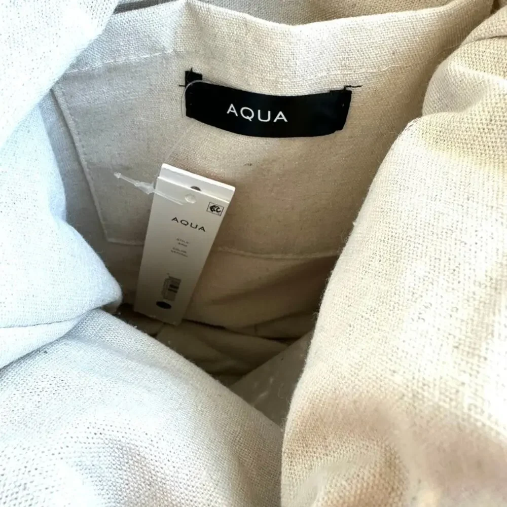 Aqua Mel Crossbody Natural Weave Bag‎ - NWT